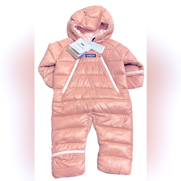 NWTs Patagonia Baby Hi-Loft Down Sweater Sunfade 0-3M